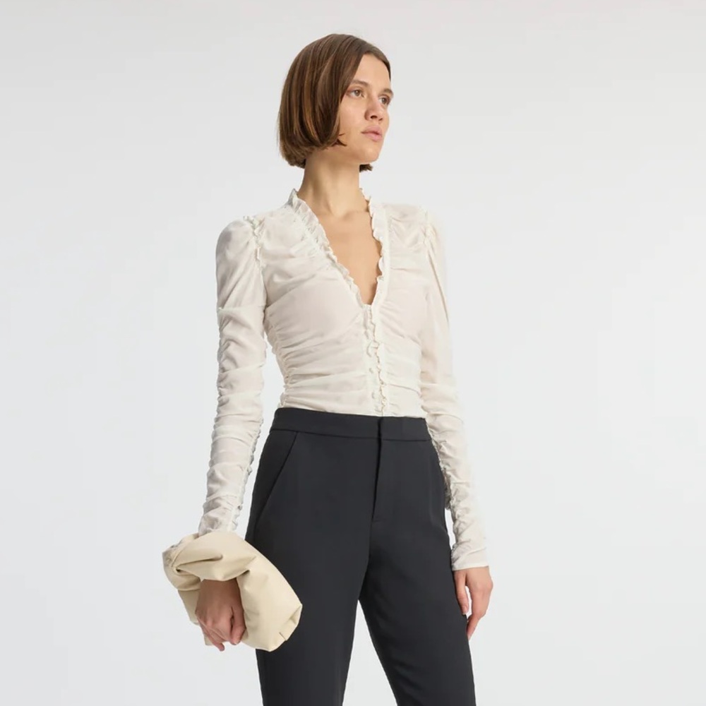 A.L.C. Beckett Silk Top